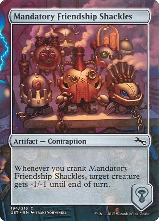 Mandatory Friendship Shackles [Unstable] | Exor Games Bridgewater