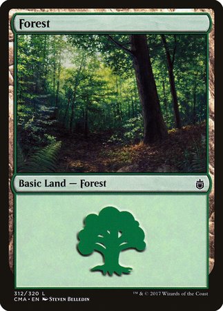 Forest (312) [Commander Anthology] | Exor Games Bridgewater