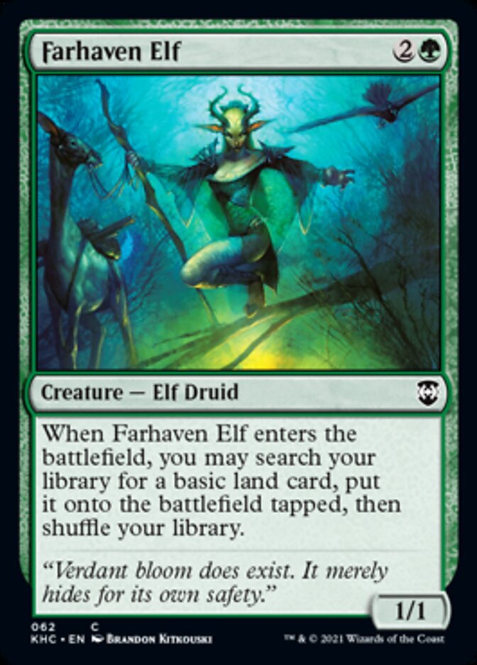 Farhaven Elf [Kaldheim Commander] | Exor Games Bridgewater