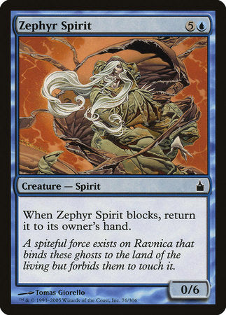 Zephyr Spirit [Ravnica: City of Guilds] | Exor Games Bridgewater