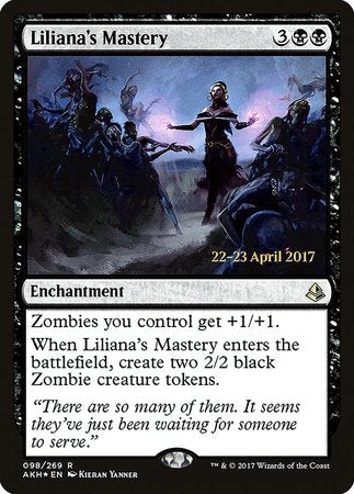 Liliana's Mastery [Amonkhet Promos] | Exor Games Bridgewater