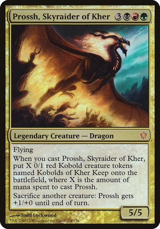 Prossh, Skyraider of Kher (Commander 2013) [Commander 2013 Oversized] | Exor Games Bridgewater