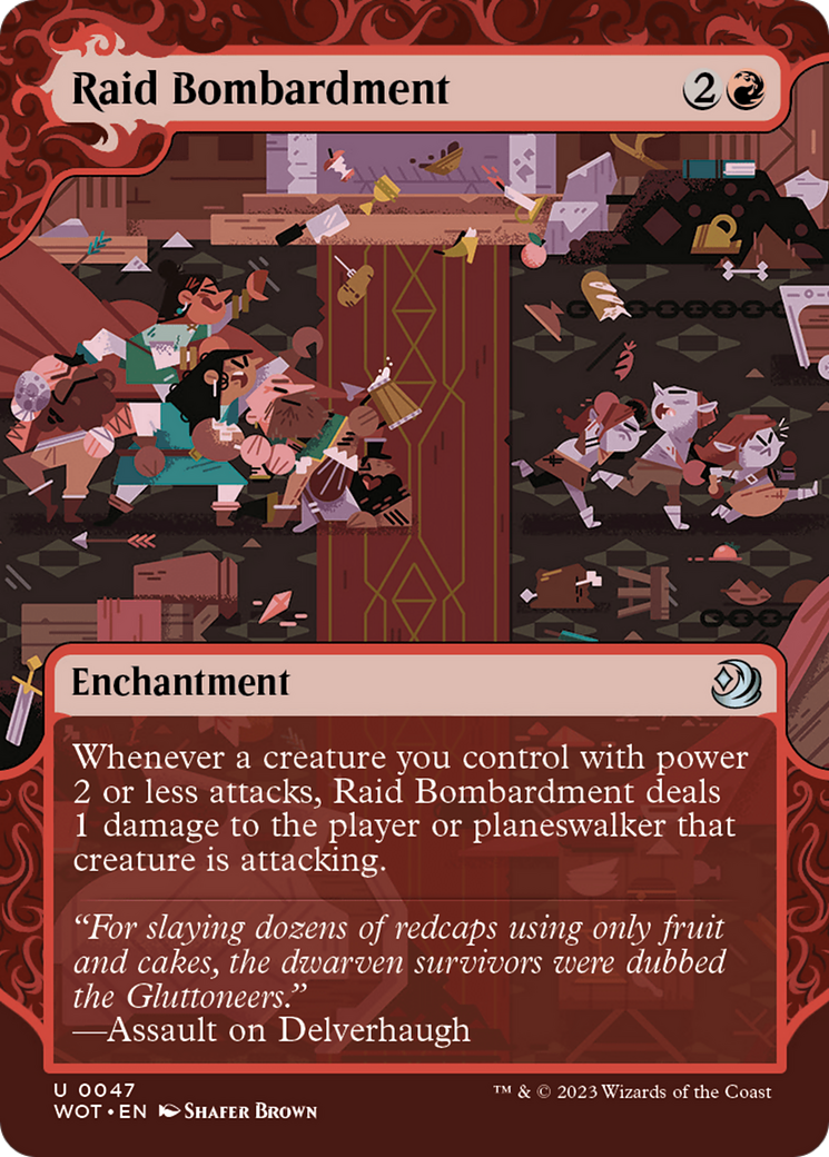 Raid Bombardment [Wilds of Eldraine: Enchanting Tales] | Exor Games Bridgewater