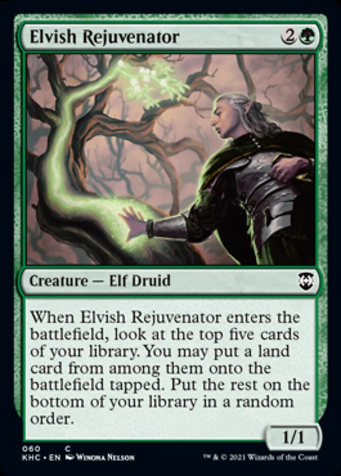 Elvish Rejuvenator [Kaldheim Commander] | Exor Games Bridgewater