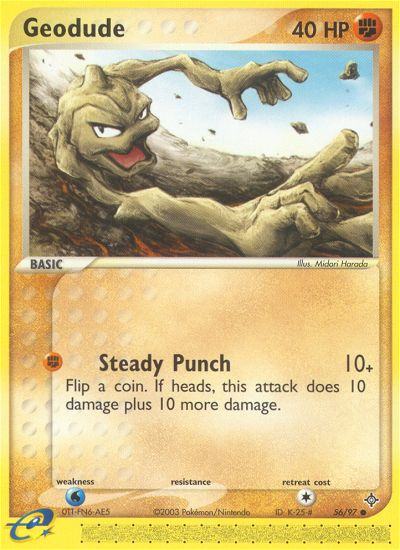 Geodude (56/97) [EX: Dragon] | Exor Games Bridgewater