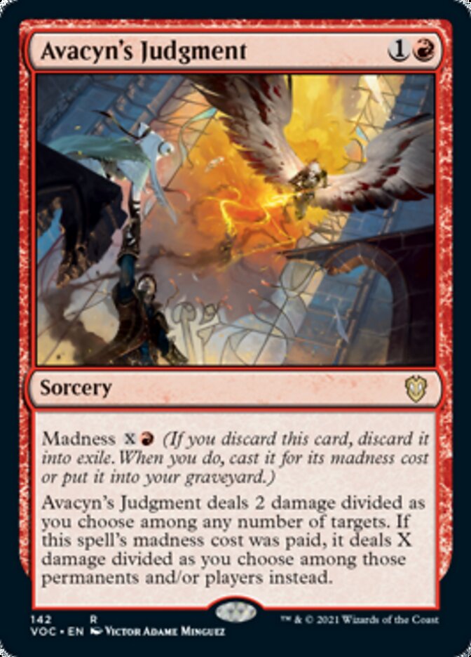 Avacyn's Judgment [Innistrad: Crimson Vow Commander] | Exor Games Bridgewater