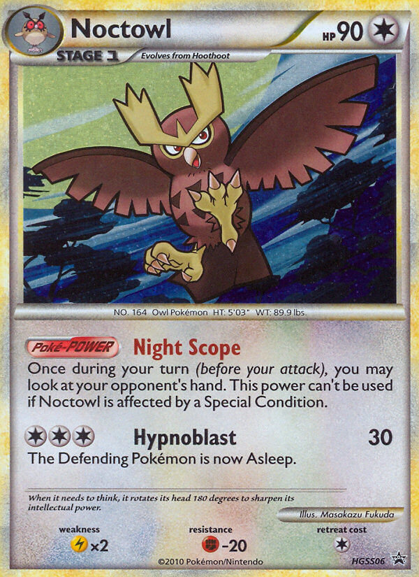 Noctowl (HGSS06) [HeartGold & SoulSilver: Black Star Promos] | Exor Games Bridgewater