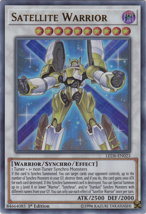 Satellite Warrior [LED6-EN023] Ultra Rare | Exor Games Bridgewater