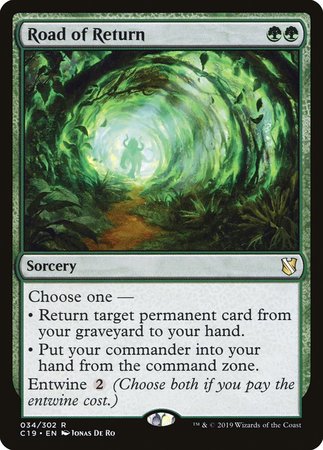 Road of Return [Commander 2019] | Exor Games Bridgewater