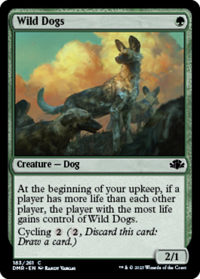 Wild Dogs [Dominaria Remastered] | Exor Games Bridgewater