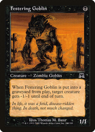 Festering Goblin [Onslaught] | Exor Games Bridgewater