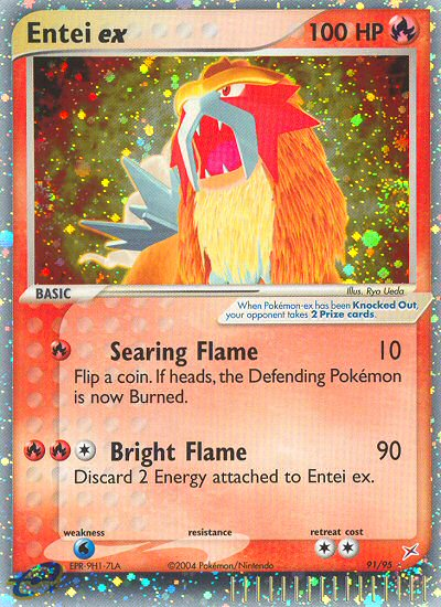 Entei ex (91/95) [EX: Team Magma vs Team Aqua] | Exor Games Bridgewater