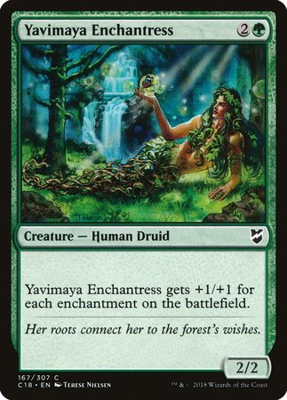 Yavimaya Enchantress [Commander 2018] | Exor Games Bridgewater