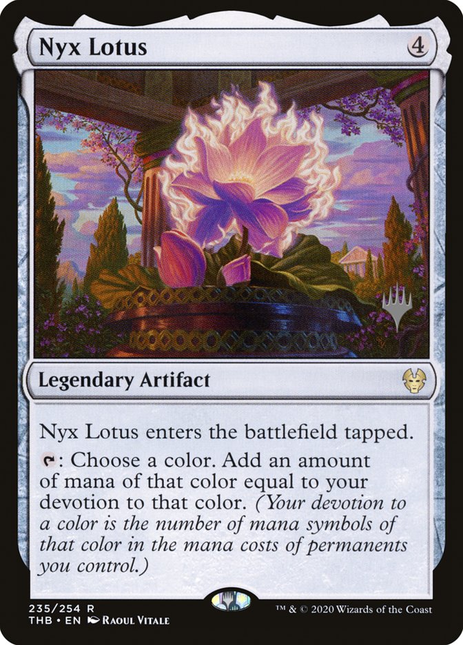 Nyx Lotus (Promo Pack) [Theros Beyond Death Promos] | Exor Games Bridgewater