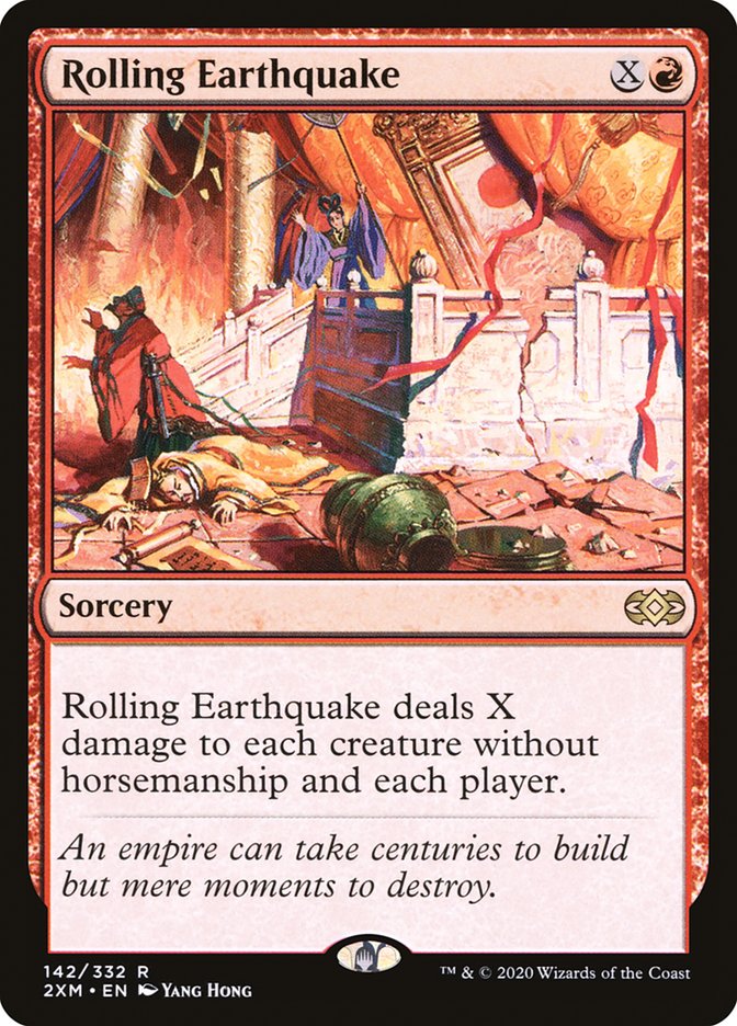 Rolling Earthquake [Double Masters] | Exor Games Bridgewater