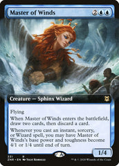 Master of Winds (Extended Art) [Zendikar Rising] | Exor Games Bridgewater