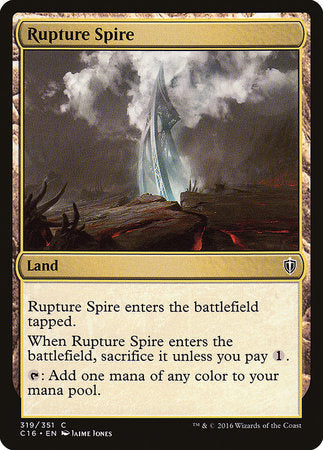 Rupture Spire [Commander 2016] | Exor Games Bridgewater
