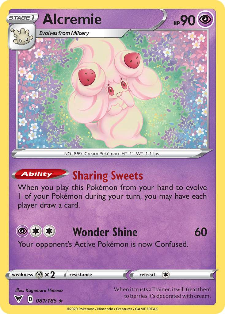 Alcremie (081/185) [Sword & Shield: Vivid Voltage] | Exor Games Bridgewater