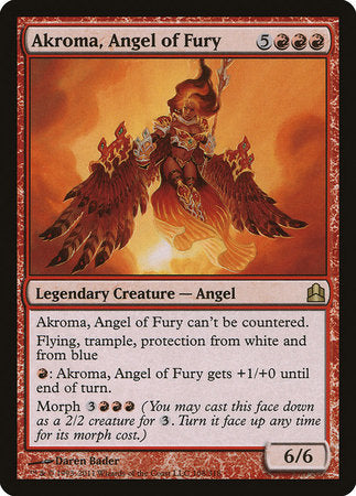 Akroma, Angel of Fury [Commander 2011] | Exor Games Bridgewater