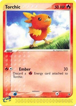 Torchic (017) (Non-Holo) [Nintendo: Black Star Promos] | Exor Games Bridgewater