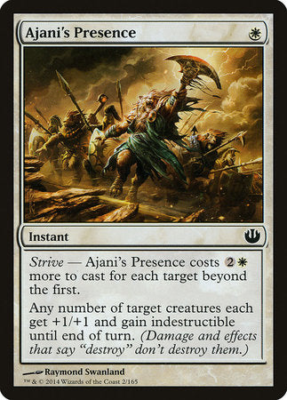 Ajani's Presence [Journey into Nyx] | Exor Games Bridgewater