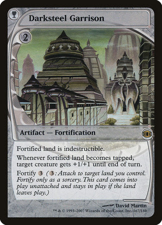 Darksteel Garrison [Future Sight] | Exor Games Bridgewater