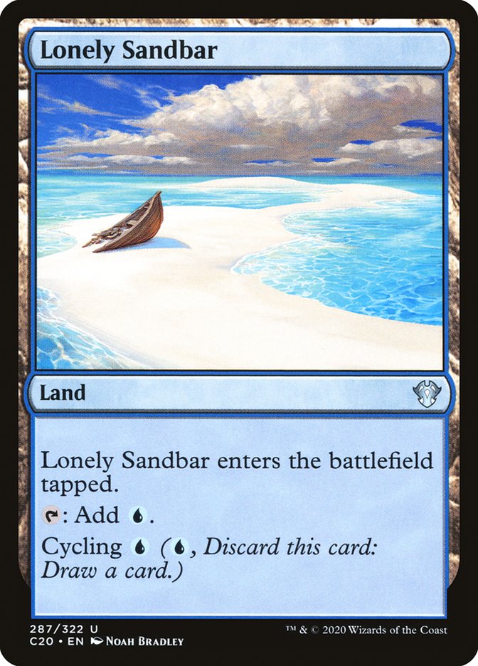 Lonely Sandbar [Commander 2020] | Exor Games Bridgewater