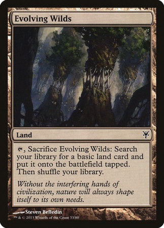 Evolving Wilds [Duel Decks: Sorin vs. Tibalt] | Exor Games Bridgewater