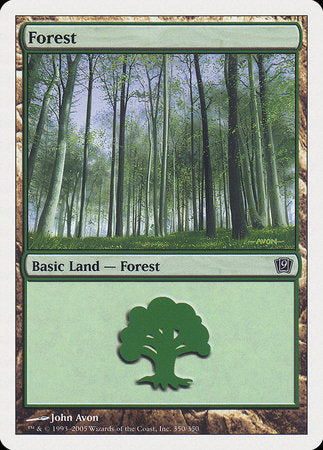 Forest (350) [Ninth Edition] | Exor Games Bridgewater