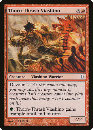 Thorn-Thrash Viashino [Shards of Alara] | Exor Games Bridgewater