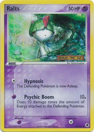 Ralts (60/101) (Stamped) [EX: Dragon Frontiers] | Exor Games Bridgewater