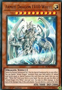 Armed Dragon LV10 White [BLVO-EN005] Ultra Rare | Exor Games Bridgewater