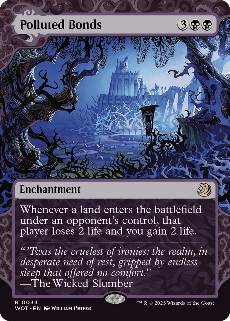 Polluted Bonds [Wilds of Eldraine: Enchanting Tales] | Exor Games Bridgewater