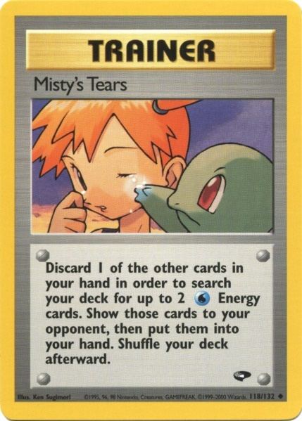 Misty's Tears (118/132) [Gym Challenge Unlimited] | Exor Games Bridgewater