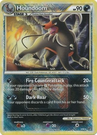 Houndoom (5/90) (League Promo) [HeartGold & SoulSilver: Undaunted] | Exor Games Bridgewater