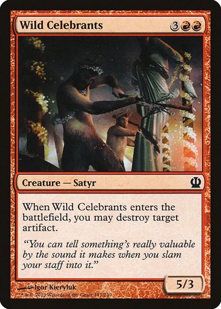 Wild Celebrants [Theros] | Exor Games Bridgewater