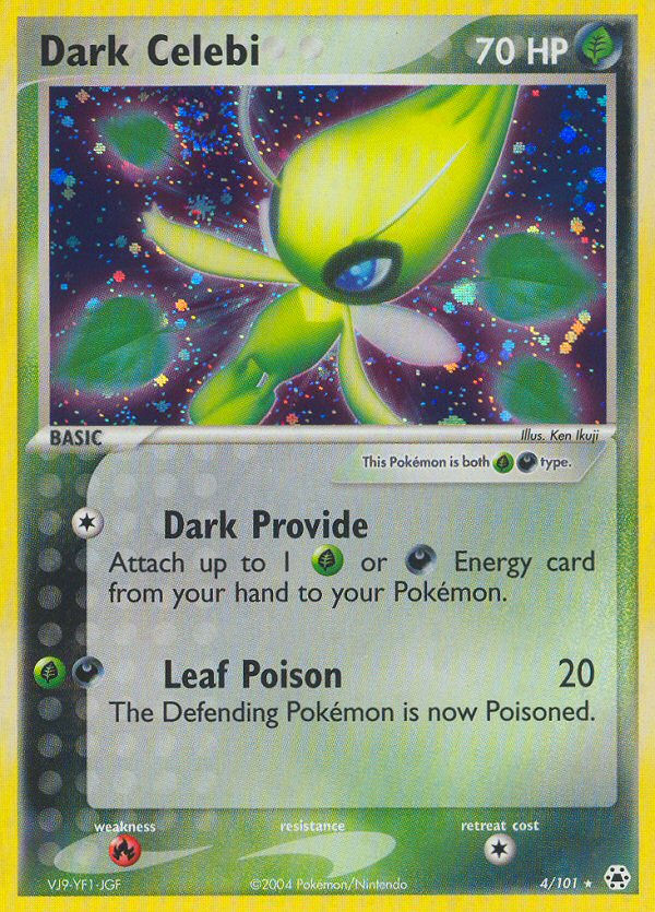 Dark Celebi (4/101) [EX: Hidden Legends] | Exor Games Bridgewater