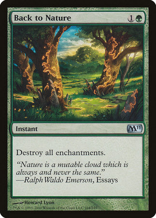 Back to Nature [Magic 2011] | Exor Games Bridgewater