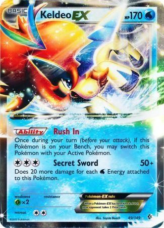 Keldeo EX (49/149) (Jumbo Card) [Black & White: Boundaries Crossed] | Exor Games Bridgewater