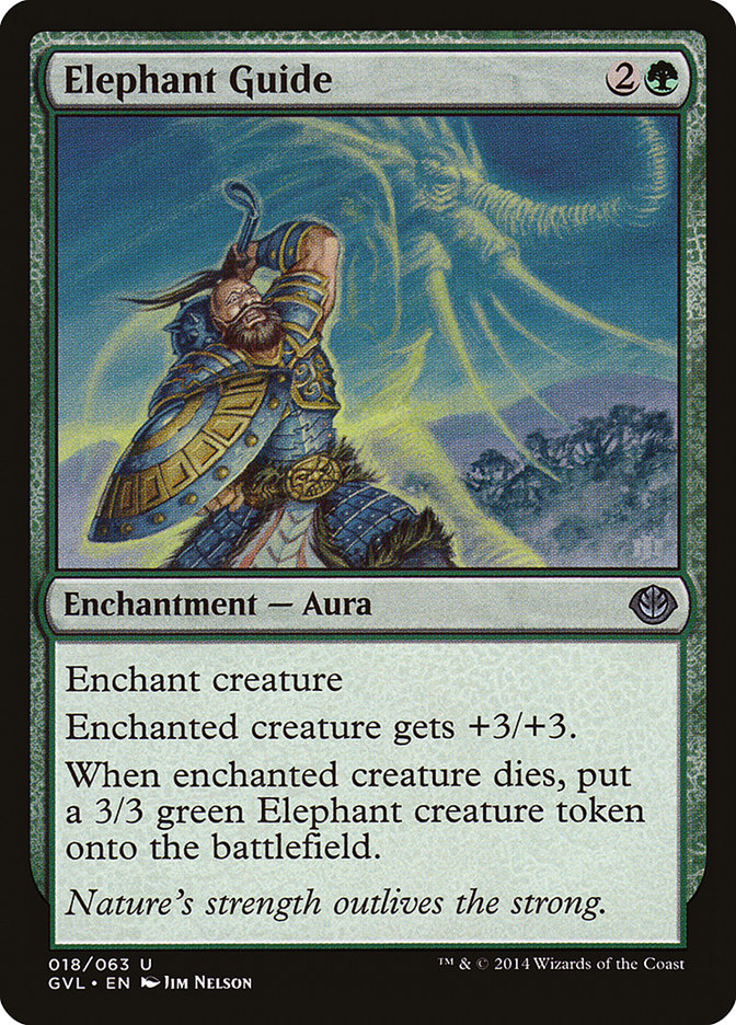 Elephant Guide (Garruk vs. Liliana) [Duel Decks Anthology] | Exor Games Bridgewater