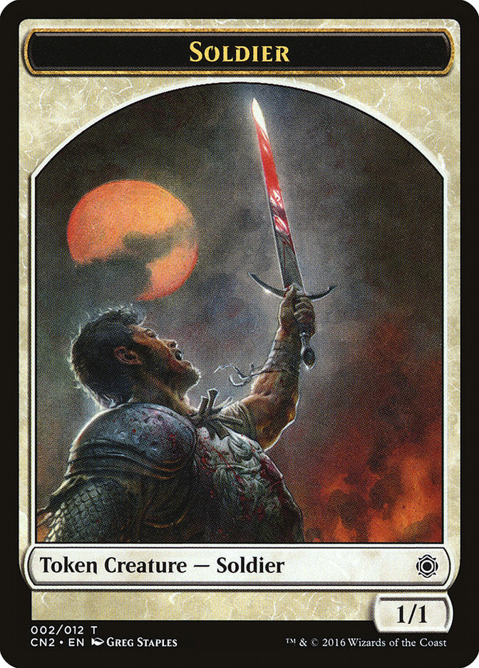 Soldier (002/012) [Conspiracy: Take the Crown Tokens] | Exor Games Bridgewater