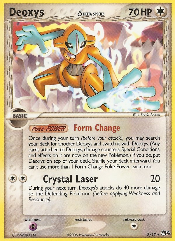 Deoxys (2/17) (Delta Species) [POP Series 4] | Exor Games Bridgewater