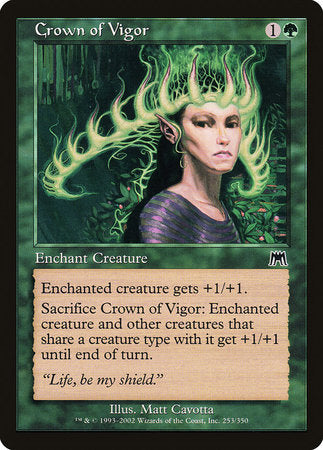 Crown of Vigor [Onslaught] | Exor Games Bridgewater
