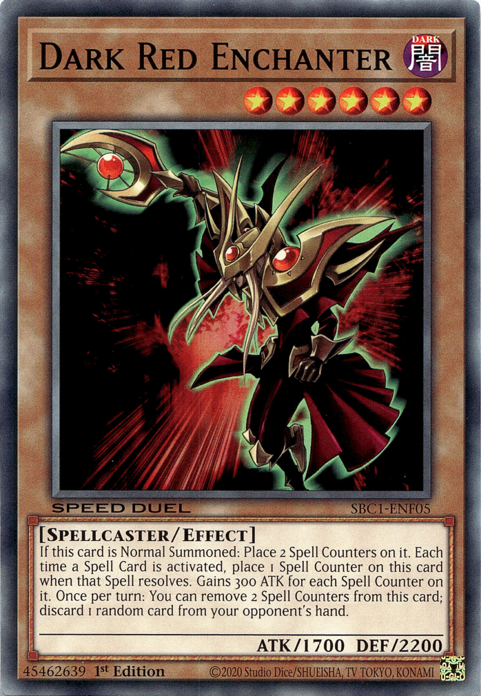 Dark Red Enchanter [SBC1-ENF05] Common | Exor Games Bridgewater