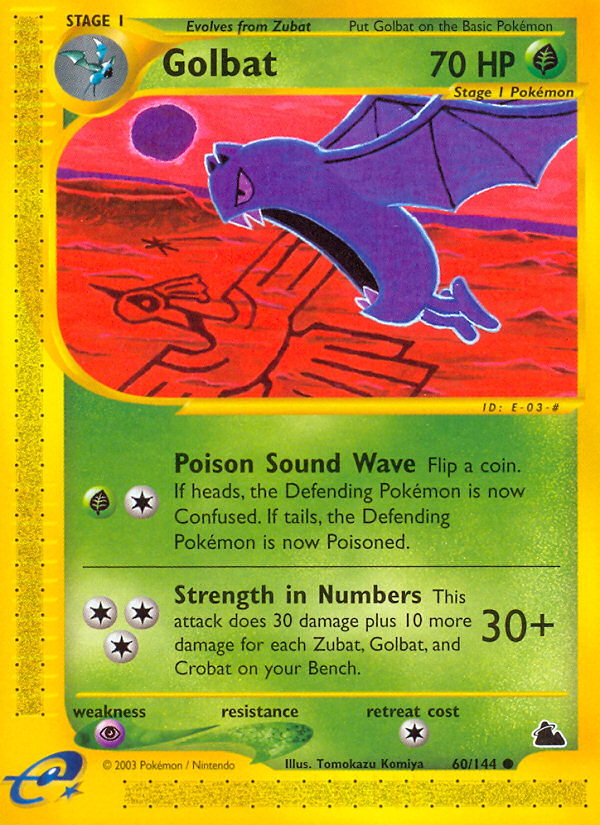 Golbat (60/144) [Skyridge] | Exor Games Bridgewater