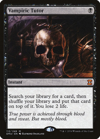 Vampiric Tutor [Eternal Masters] | Exor Games Bridgewater