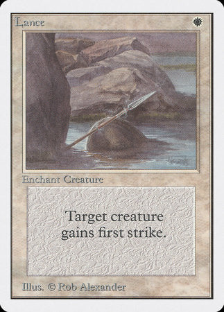 Lance [Unlimited Edition] | Exor Games Bridgewater