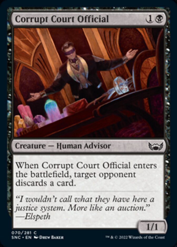 Corrupt Court Official [Streets of New Capenna] | Exor Games Bridgewater