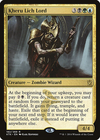 Kheru Lich Lord [Khans of Tarkir] | Exor Games Bridgewater