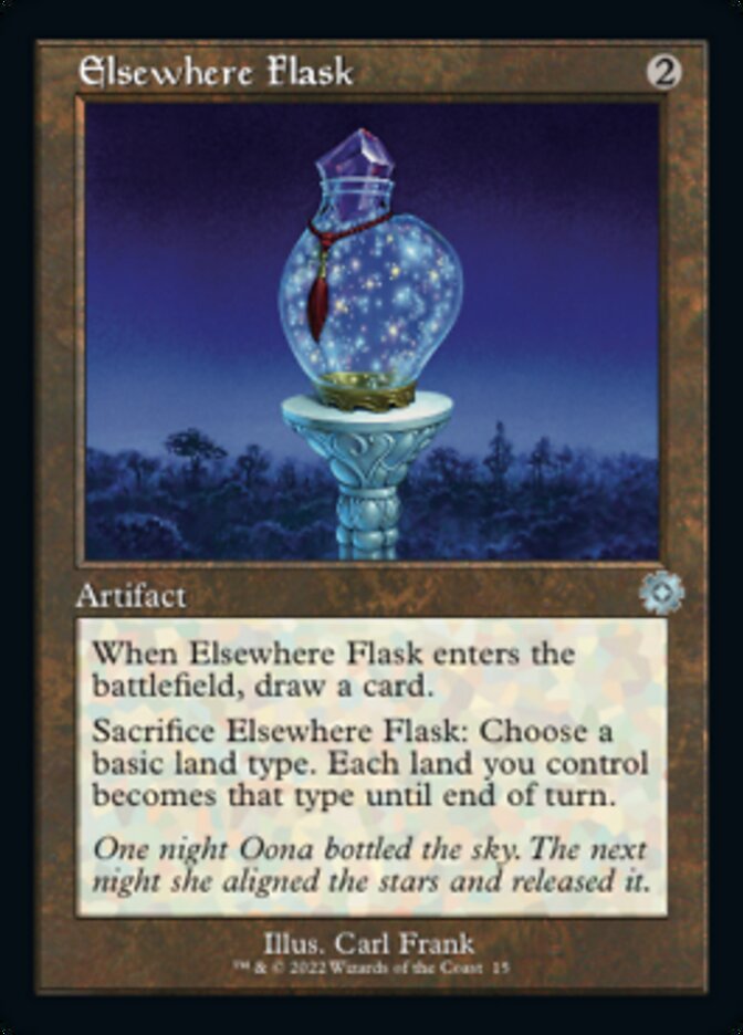 Elsewhere Flask (Retro) [The Brothers' War Retro Artifacts] | Exor Games Bridgewater